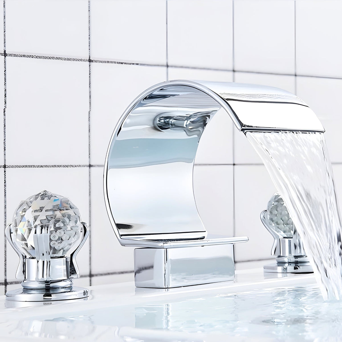 Robinet de lavabo 3 trous Lecce