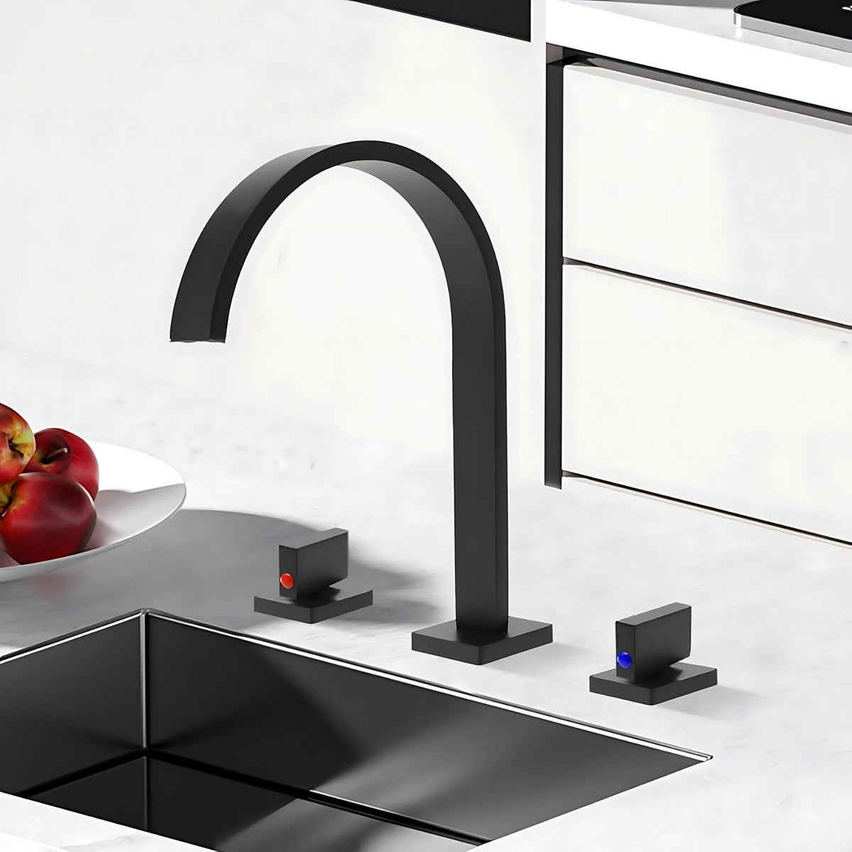 Robinet de lavabo 3 trous Rimini