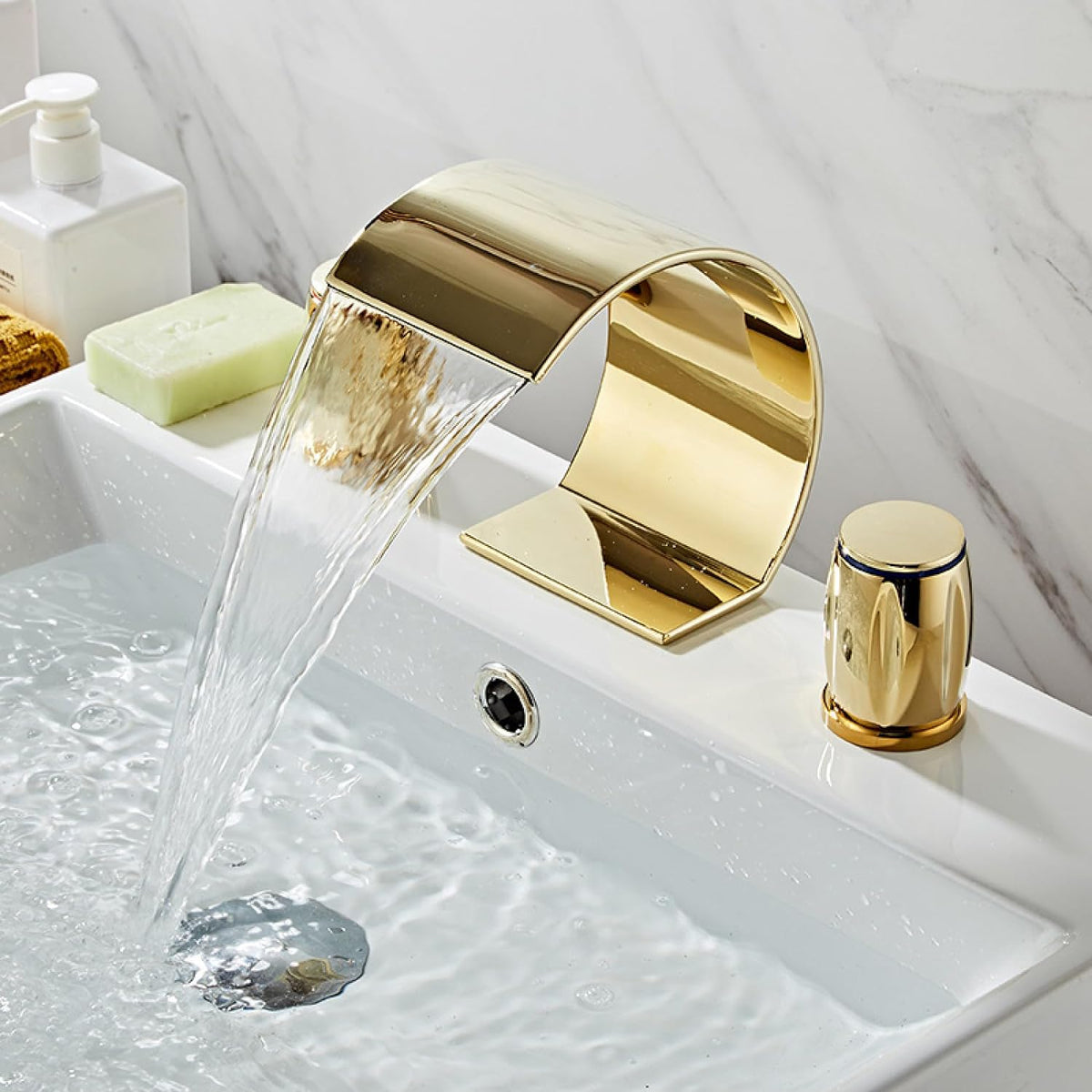 Robinet de lavabo 3 trous Sirena