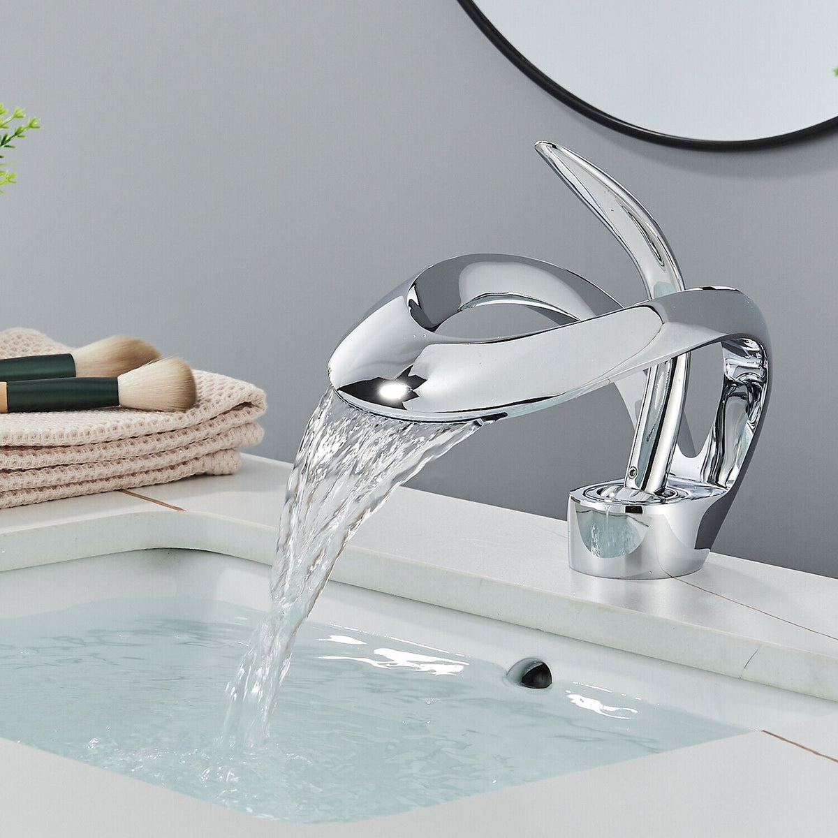 Robinet de lavabo cascade Spoleto