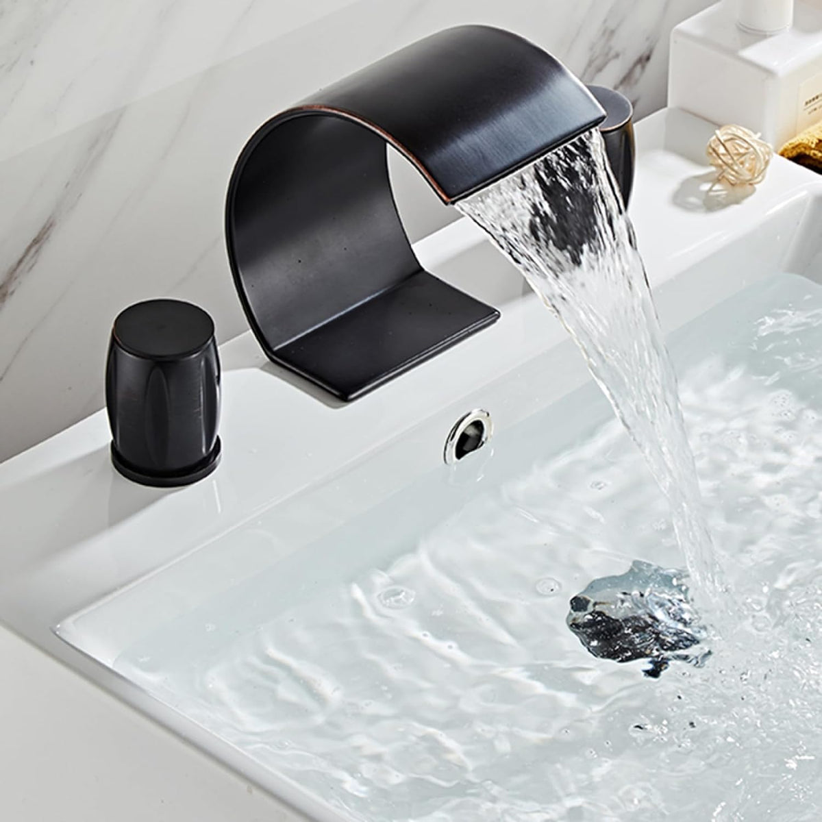 Robinet de lavabo 3 trous Sirena