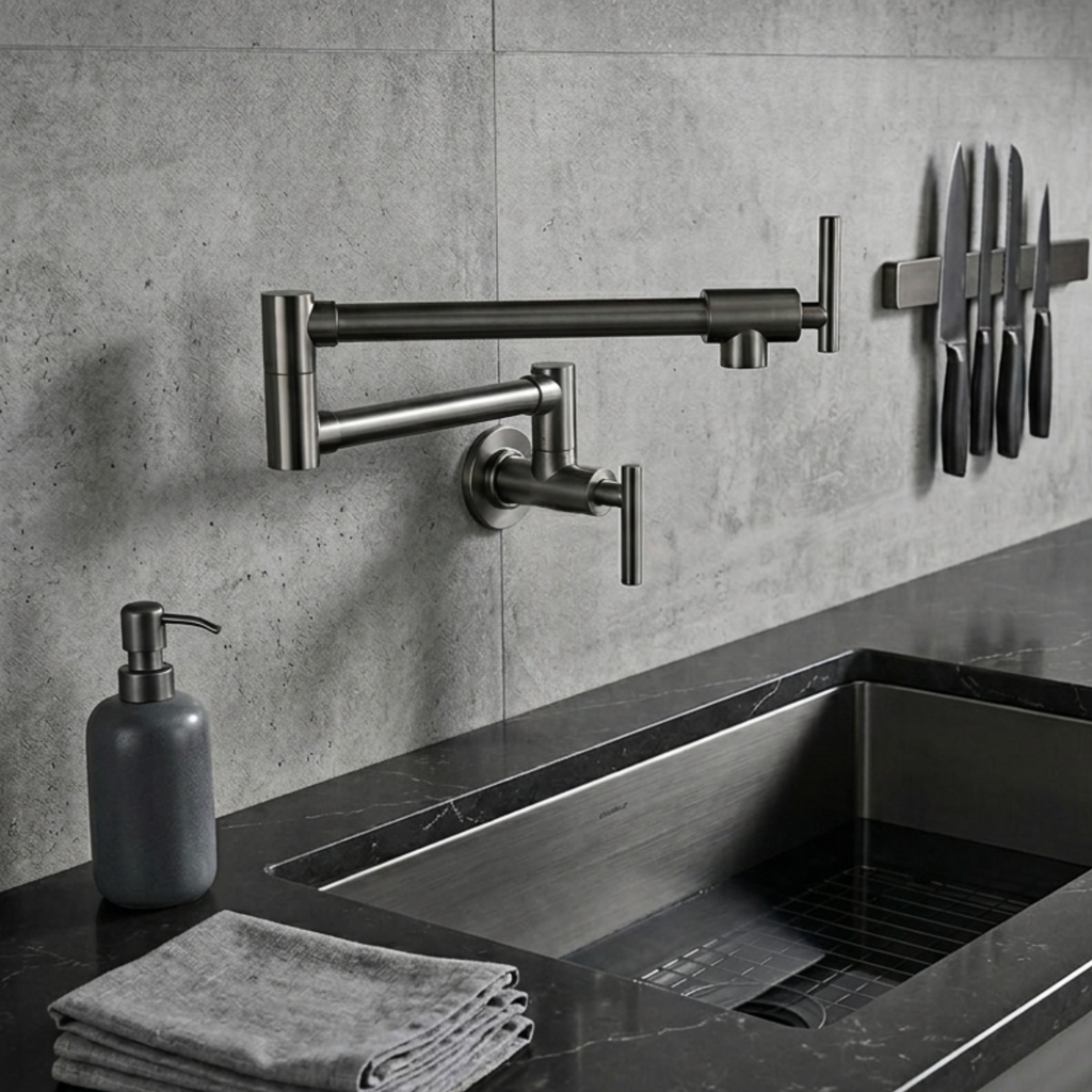 Robinet de cuisine mural Bolzano