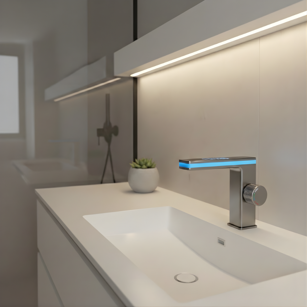 Robinet de lavabo connecté Modena