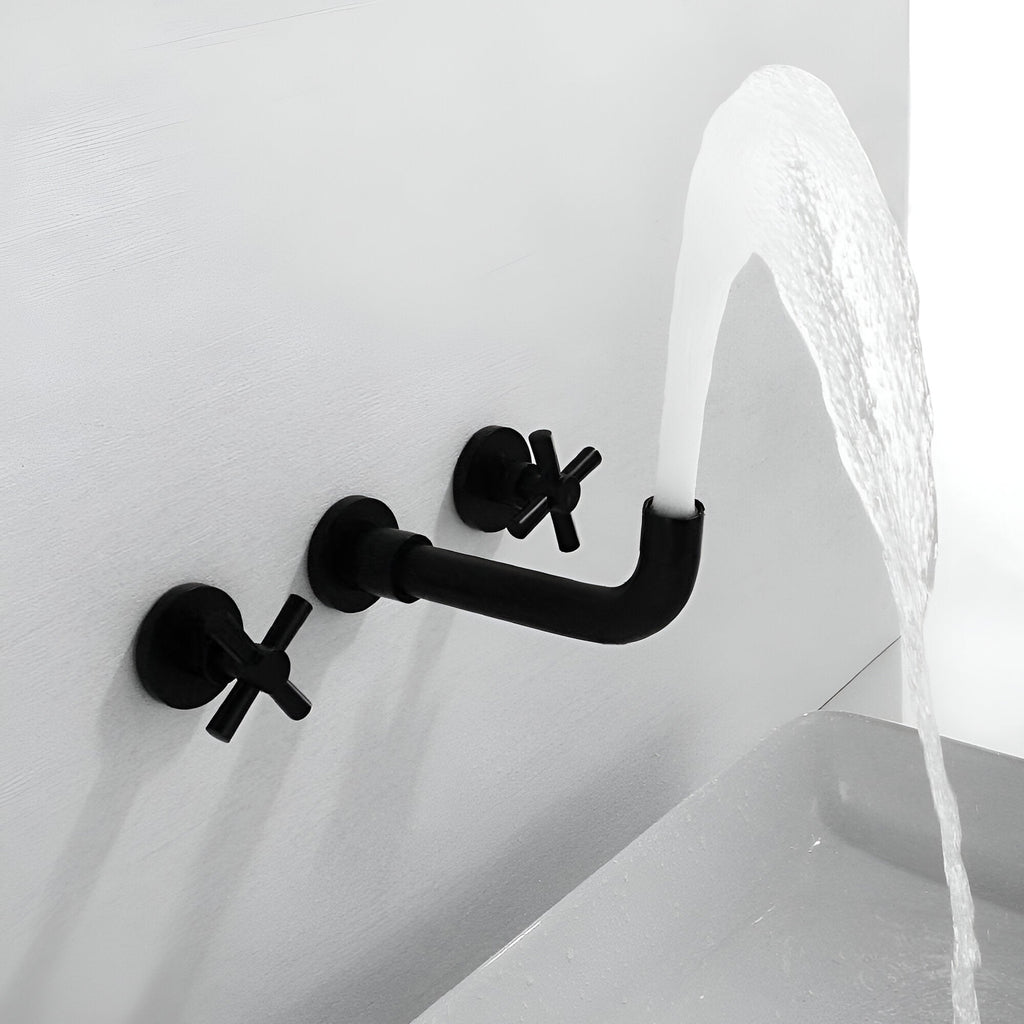 Robinet de lavabo mural Cremona