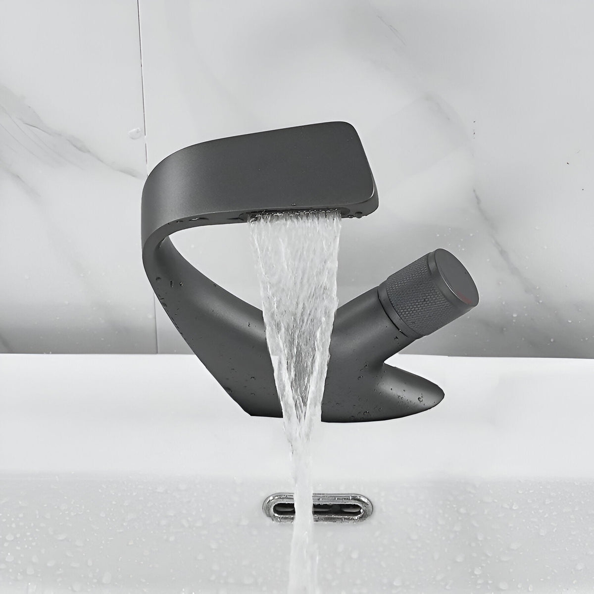Robinet de lavabo cascade Perla