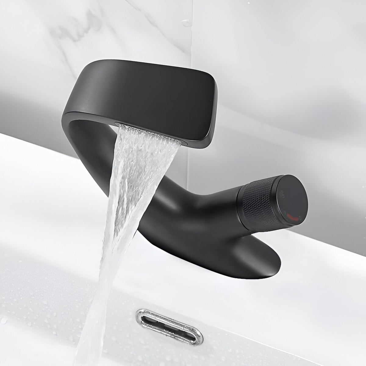 Robinet de lavabo cascade Perla