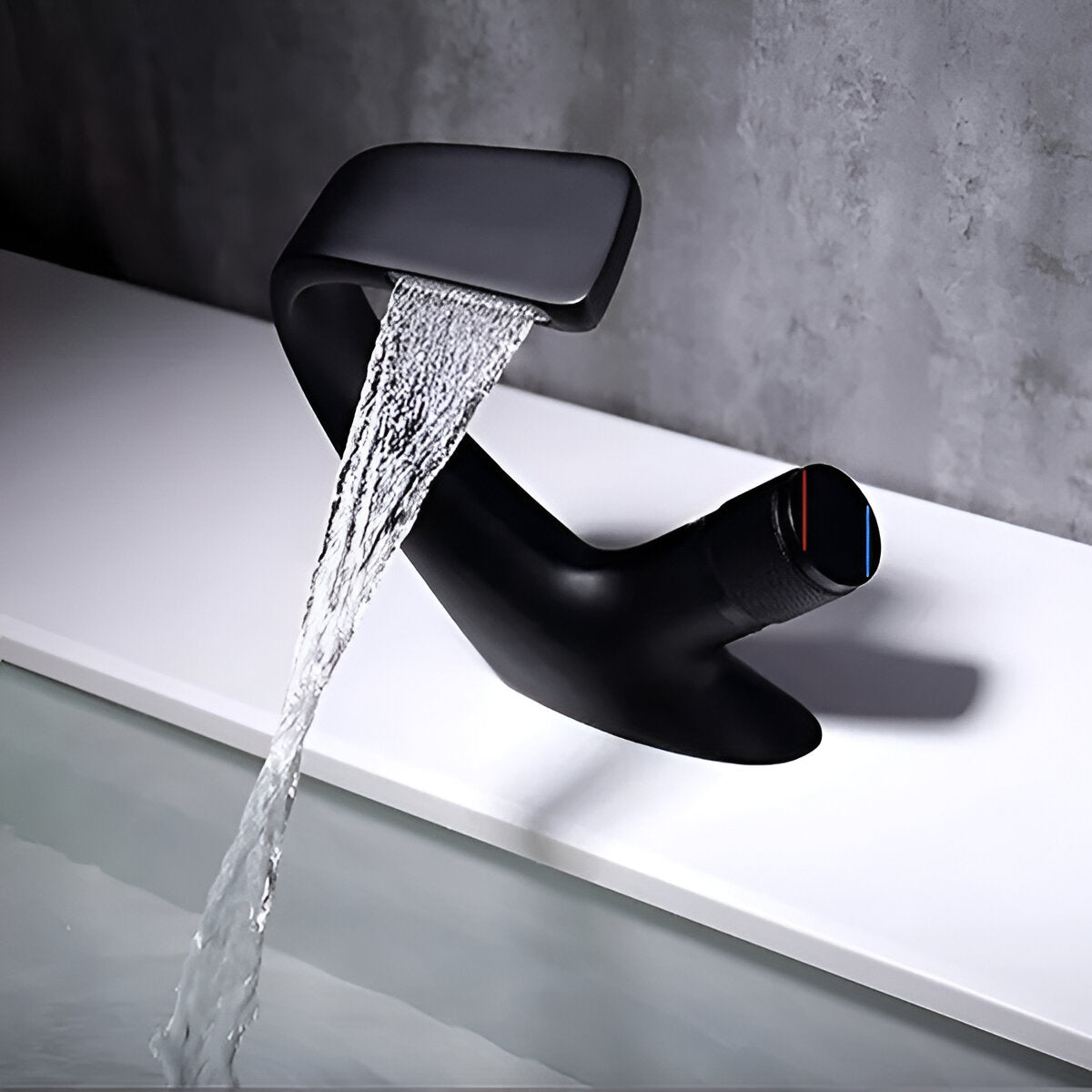 Robinet de lavabo cascade Perla