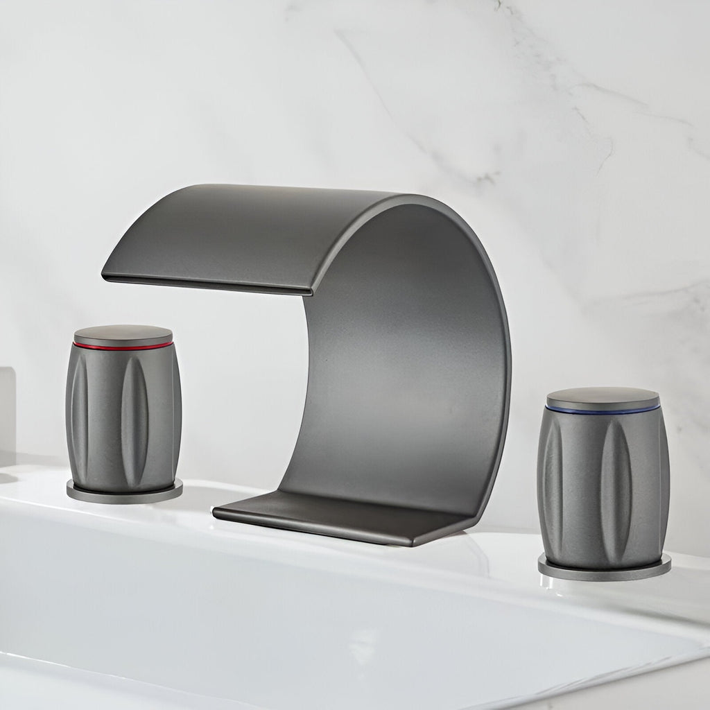 Robinet de lavabo 3 trous Sirena