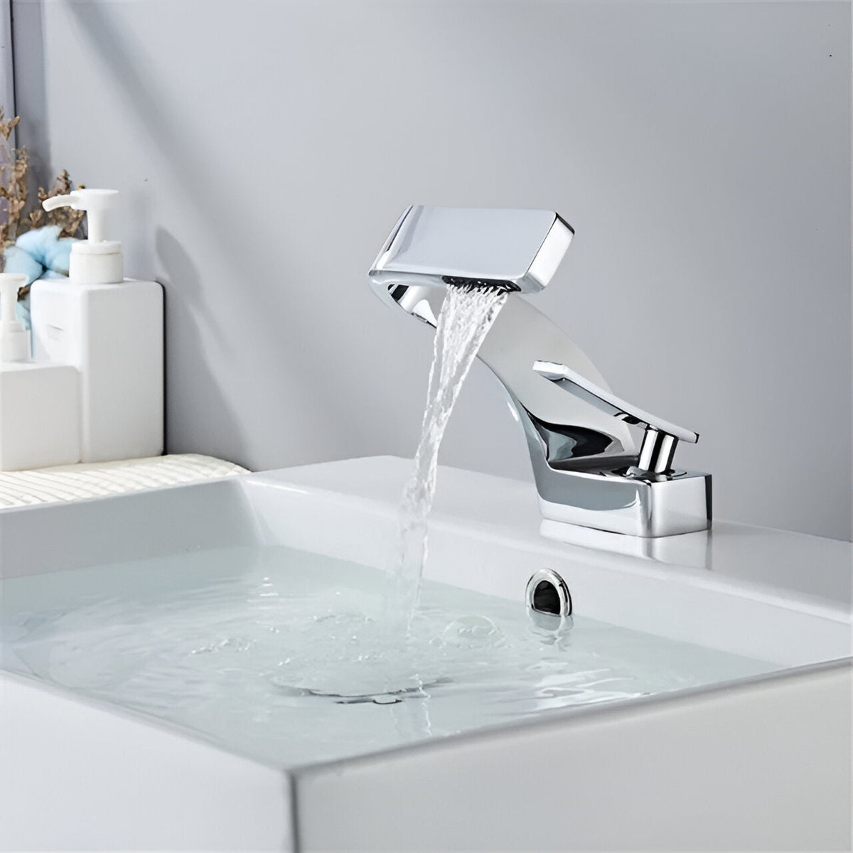 Robinet de lavabo cascade Stromboli