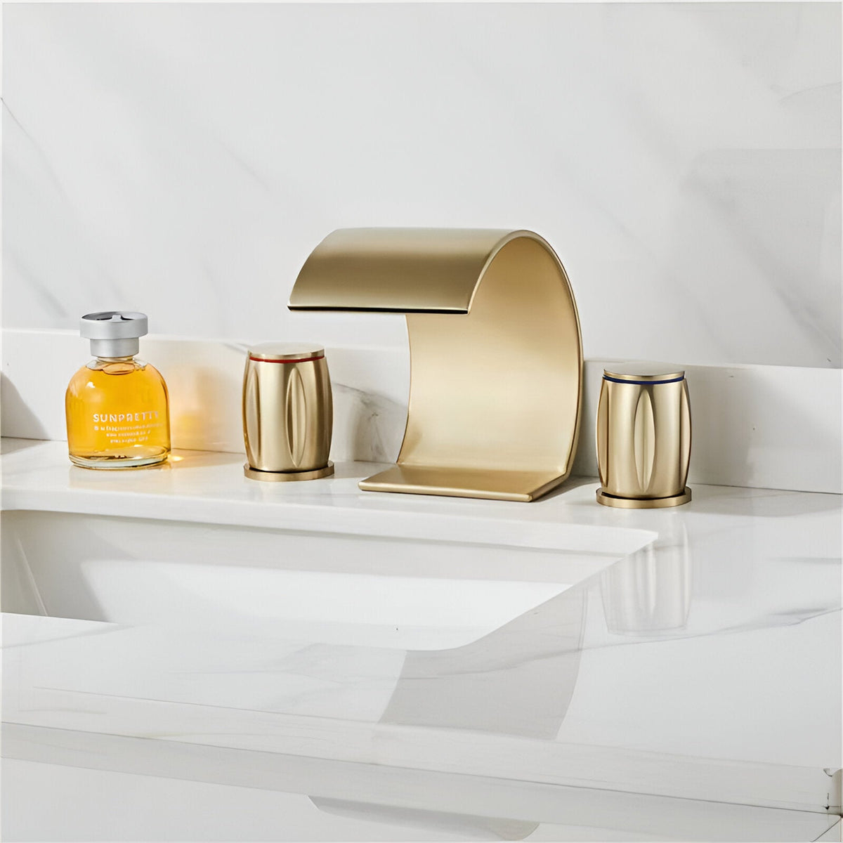 Robinet de lavabo 3 trous Sirena